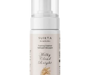 SUIKTA Milky Cloud Bright Foaming Cleanser - Infused with Natural Rice Extracts